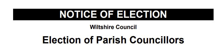 Notice of Election for Parishes